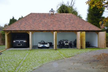 Manor House Triple Plus Oak Garage