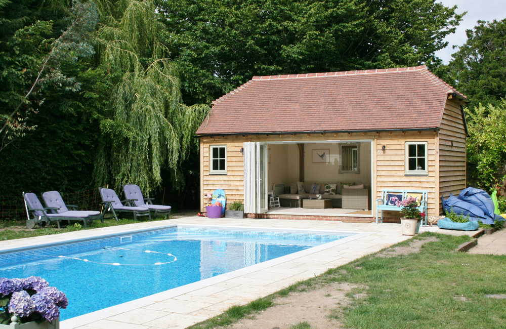 Garden Pool House Haslemere