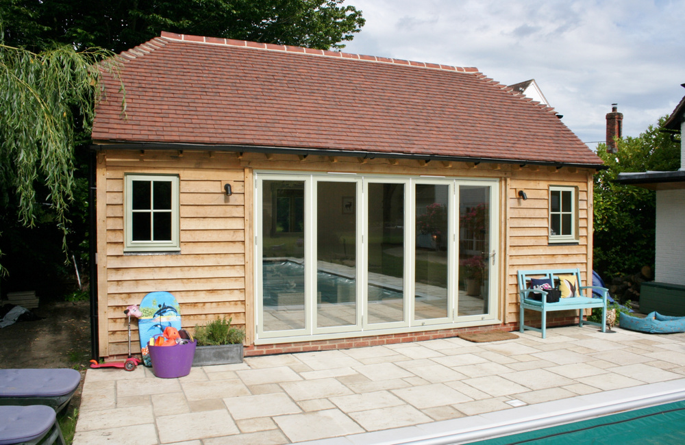 Rotherwick Oak Framed Pool House