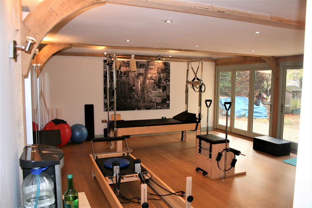 Oak Framed Gym & Pilates Studio Hampshire